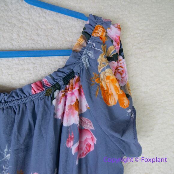 New! City Chic *flawed* Florence Dress grey plus size 14 - Picture 15 of 16